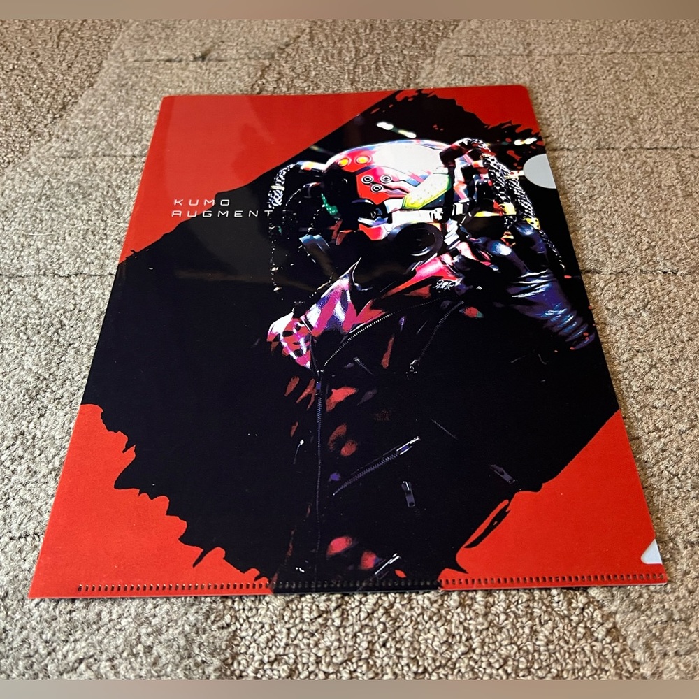 Shin Kamen Rider x Family Mart Clear File Folder Kumo Augment Japan Exclusive